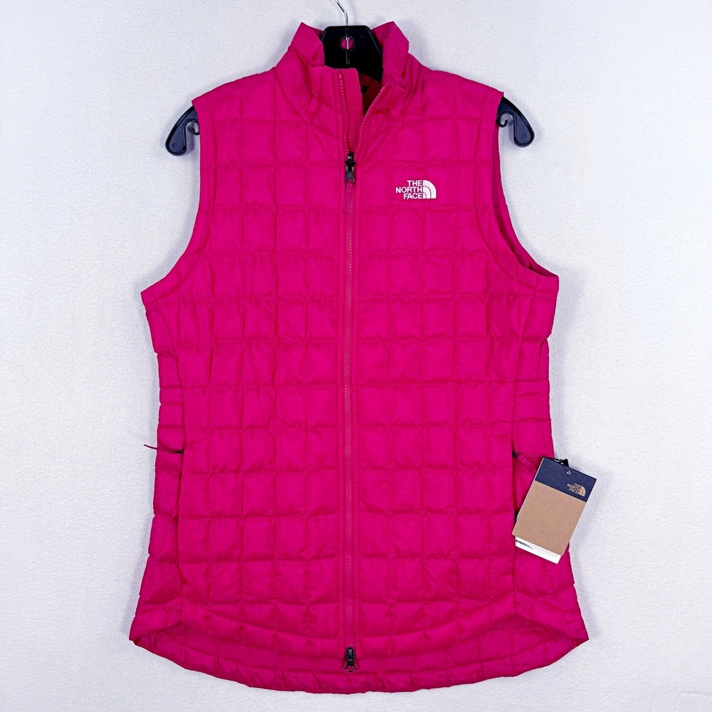 The North Face ThermoBall‎ Eco Vest 'Mossberry Pink' / Size L Womens